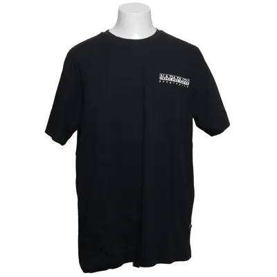 T-shirt (Noir) de Napapijri Coton, Élasthane