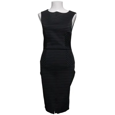 Dress (Black, White) from Miss Selfridge Elastane, Polyester