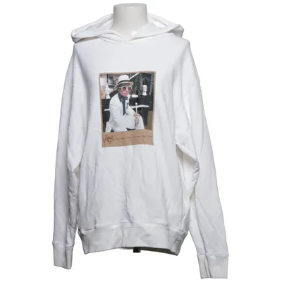 Capuchon sweater (Wit) van Limitato Katoen, Elastaan