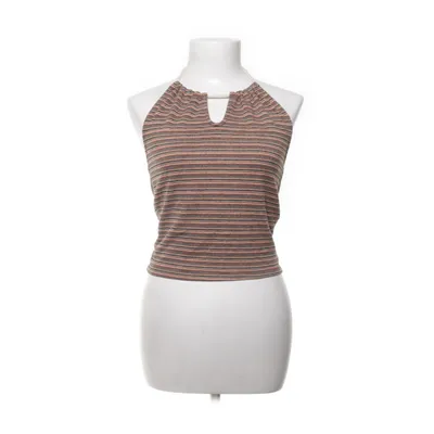 Halternecktopp (Brun, Flerfärgad) från Twintip Polyester, Viskos