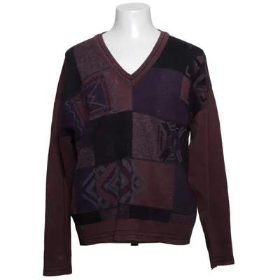 Pull-over (Marron, Noir, Violet) de Lapidus Acrylique, Laine