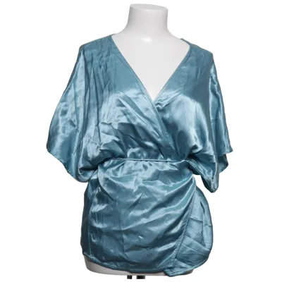 Wrap blouse (Blue) from Sluiz Ibiza Viscose
