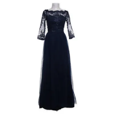 Avondjurk (Blauw) van Chi Chi London Polyamide