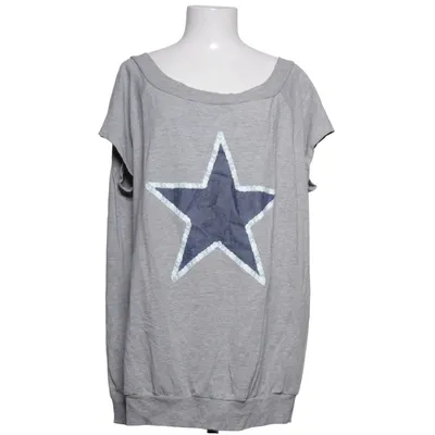T-shirt (Grijs) van Rainbow Katoen, Elastaan, Viscose