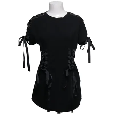 Robe (Noir) de KTOO Coton, Élasthane