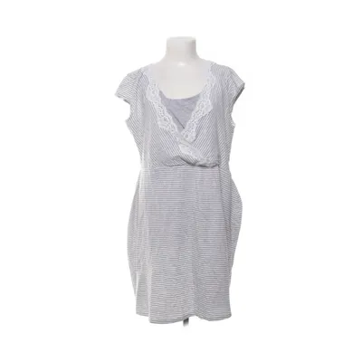 Nursing dress (Gray, White) from Yessica by C&A Cotton, Nylon, Elastane