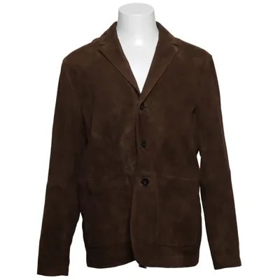 Läderkavaj (Brun) från Massimo Dutti Skinn