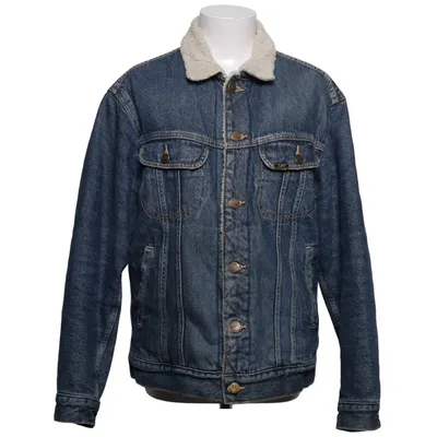 Foret Jeansjakke (Blå, Beige) fra Lee Bomuld