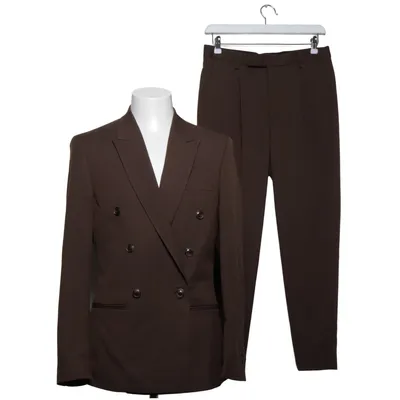 Kostym (Brun) från ASOS Design Elastan, Polyester, Viskos