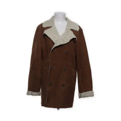 Shearlingjacka (Brun, Vit) från Lexington Polyester, Mocka