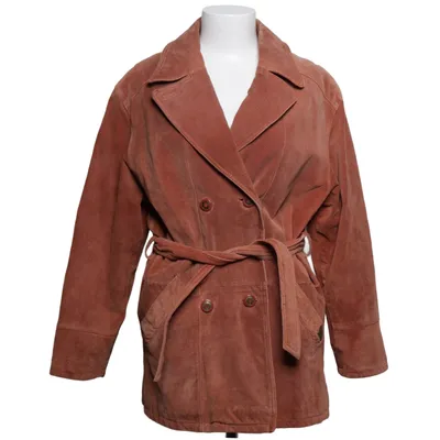 Leren jack (Bruin) van Hollies Leer, Polyester