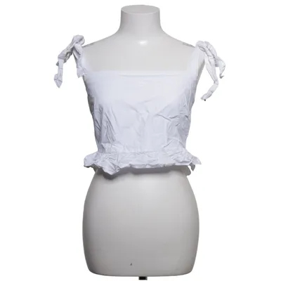 Crop top (Hvid) fra NA-KD Bomuld