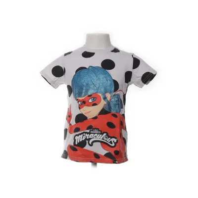 T-shirt (Wit, Blauw) van Miraculous Katoen