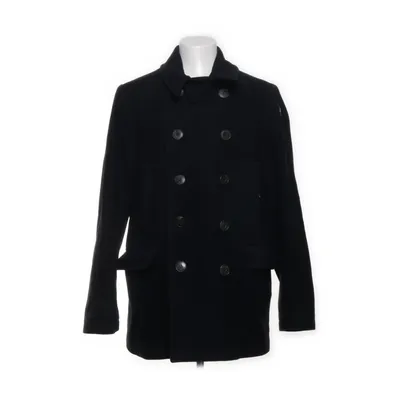Pea coat (Black) from Snoot Nylon, Polyester, Wool