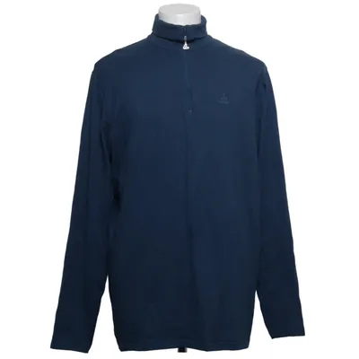 Fleece trui (Blauw) van Löffler Katoen, Elastaan, Modal