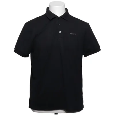 Pikétröja (Svart) från Four D Polyester