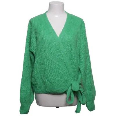 Wrap cardigan (Green) from Altamira Acrylic, Mohair, Polyamide, Wool