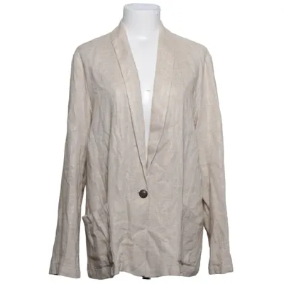 Kavaj (Beige) från Systemaction Linne, Viskos