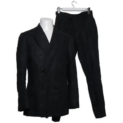 Anzug (Schwarz) von Suitsupply Leinen, Polyester, Viskose
