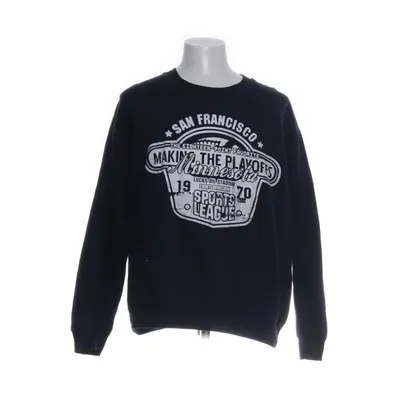 Sweatshirt (Blue, White) from OFC Cotton, Polyester