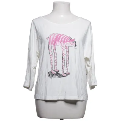 T-shirt à manches longues (Blanc, Rose) de Wow To Go