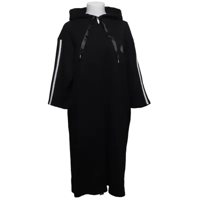 Capuchon jurk (Zwart) van Active by Zizzi Katoen, Polyester