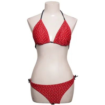 Bikini (Red, White) from Beachy Secrets Elastane, Polyester