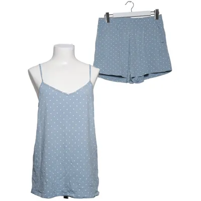 Pyjamas (Blå, Vit) från Nightwear Bomull, Elastan