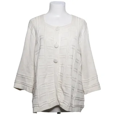 Cardigan (Beige) van Ancora Acryl, Katoen, Linnen