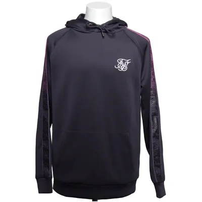 Sweat à capuche (Gris) de SikSilk Élasthane, Polyester