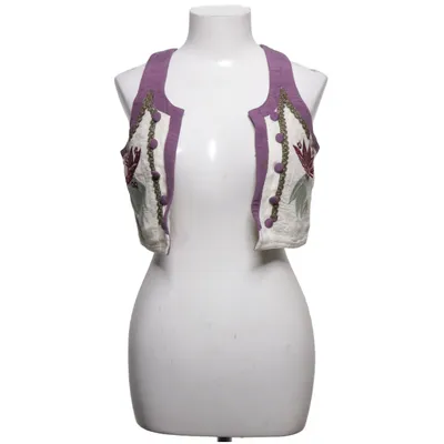 Vest (White, Purple, Multicolored) from Noa Noa Cotton
