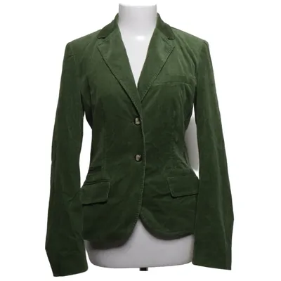 Blazer (Grøn) fra Selection by s.Oliver Bomuld, Elastan