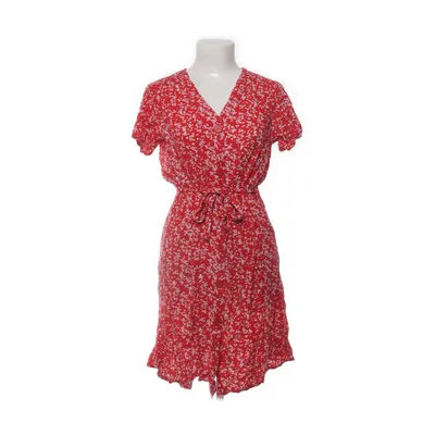 Wrap dress (Red, White) from Janina Viscose