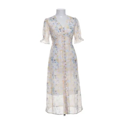 Klänning (Gul, Flerfärgad) från Simple Retro Polyester