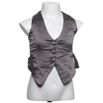 Suit vest (Gray) from POMPdeLUx Cotton, Elastane, Polyester