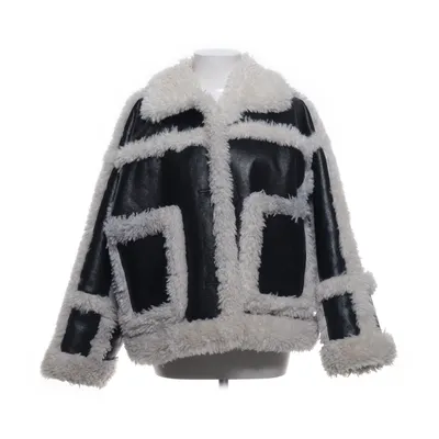 Shearling jacket (Black, Beige) from Stand Studio