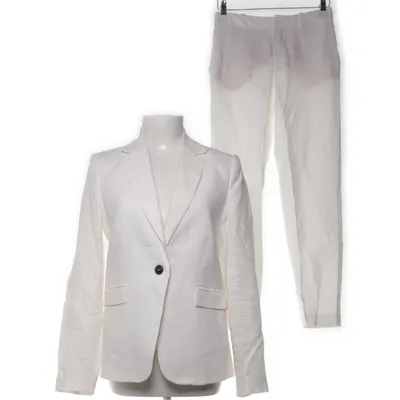 Kostym (Vit) från Mango Linne, Polyester