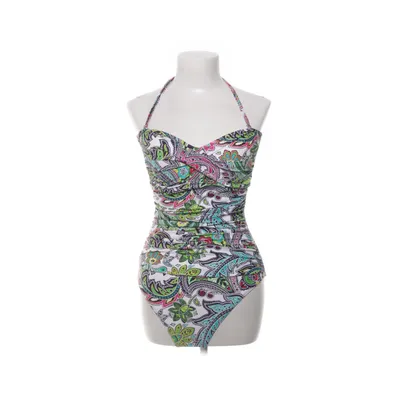 Baddräkt (Vit, Flerfärgad) från Simply Nylon, Elastan, Polyester