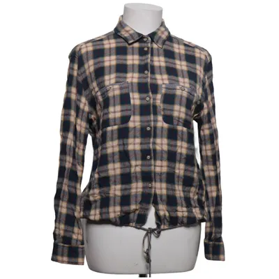 Chemise en flanelle (Bleu, Beige) de Campus Viscose
