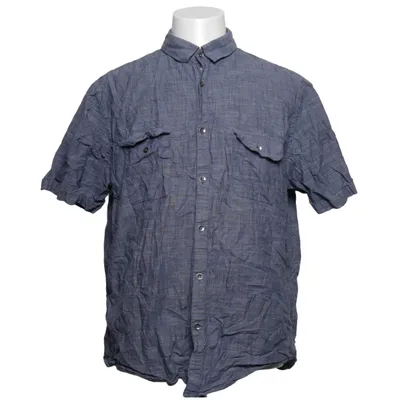 Kortärmad skjorta (Blå) från Alfani Bomull