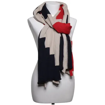 Halsduk (Beige, Svart, Röd) från Peckott