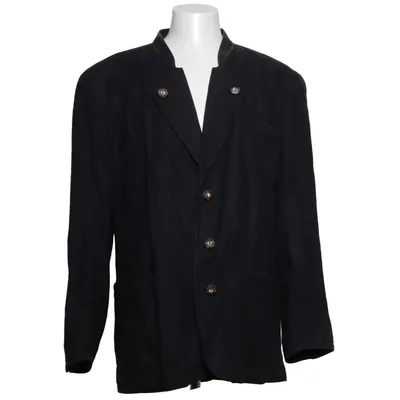 Blazer (Sort) fra Angelo Litrico Bomuld, Linned
