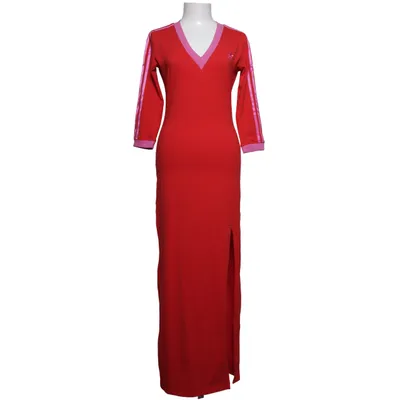 Maxikleid (Rot, Pink) von Adidas Baumwolle, Elasthan