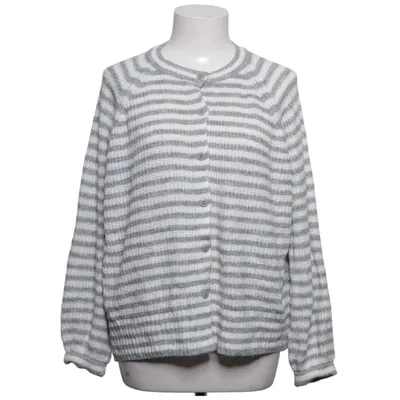 Cardigan (Gray, White) from ASOS Design Acrylic, Polyester