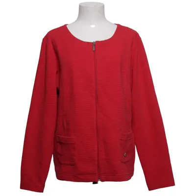 Cardigan (Rouge) de Hajo Coton, Élasthane, Polyester