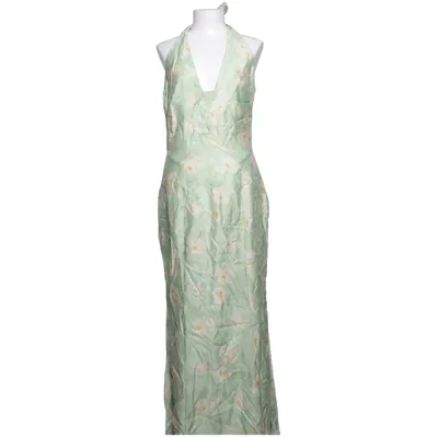 Halterneckklänning (Grön, Flerfärgad) från Adoore Lyocell, Polyamid, Polyester