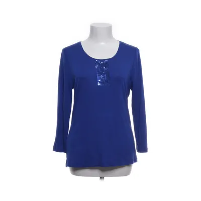 Long sleeve T-shirt (Blue) from Wico Elastane, Viscose