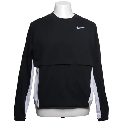 Long sleeve T-shirt (Black, White) from Nike Elastane, Polyester