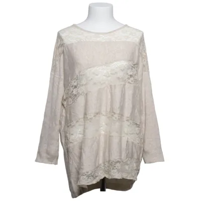 Trui (Beige) van Jubylee Kasjmier, Katoen, Wol