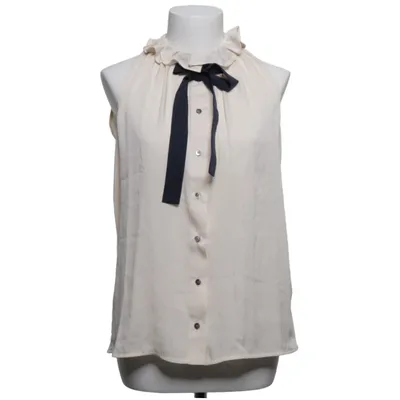 Top (Beige, Sort) fra Parenti's Elastan, Silke